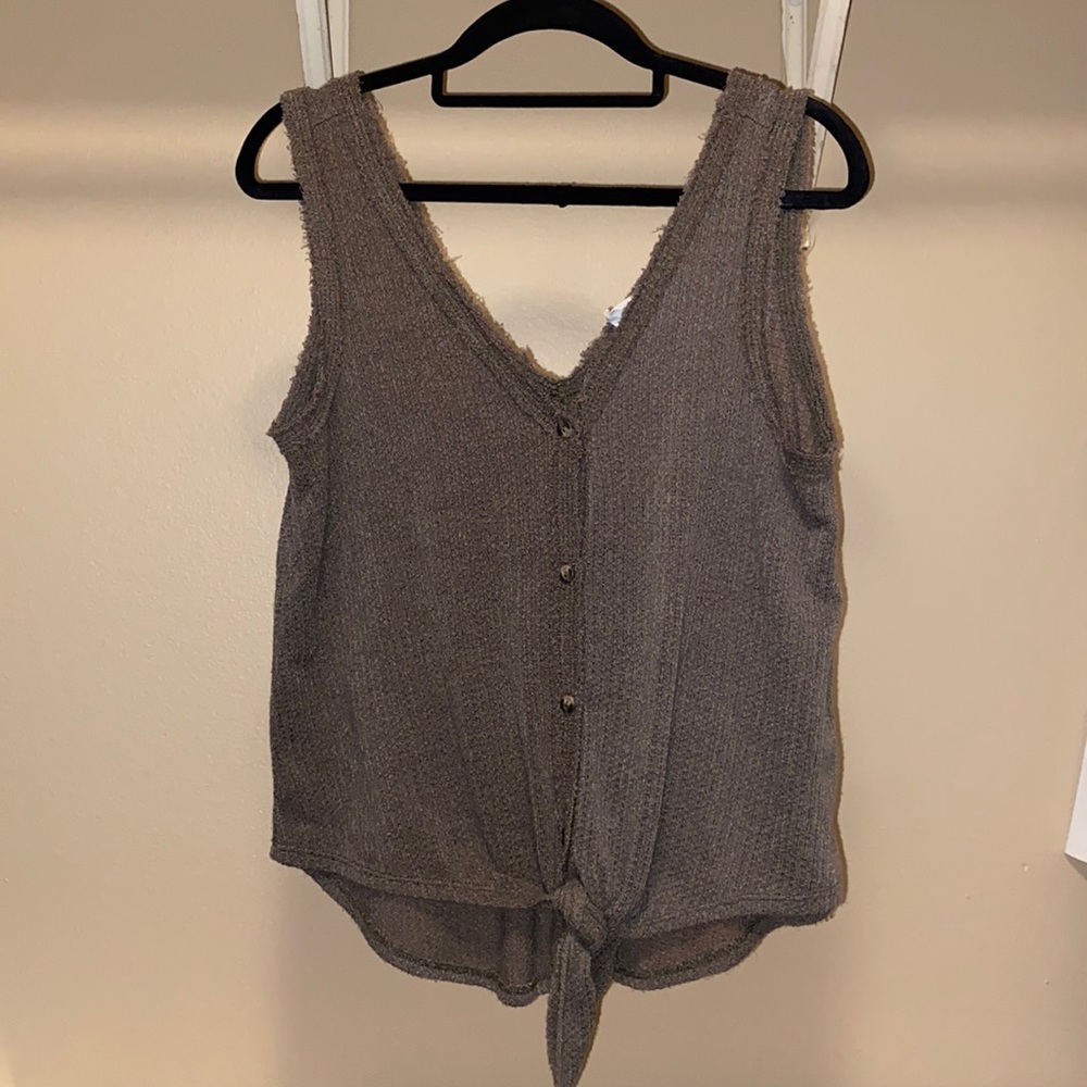 Light Waffleknit Tank